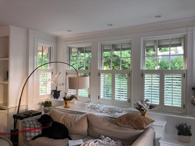 Beautiful Pella windows in this New Canaan home